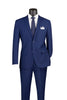Slim Fit Men's Suit 2 Piece 2 Button in Patriot Blue