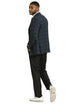 Men's Stacy Adams Modern Fit Business Sport Coat Blazer in Dark Green Plaid