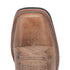 Laredo Montana Sand and Brown Leather Broad Square Toe Boots for Men