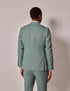 Mens Linen Suit For Beach Wedding - Summer Suit in Sea Green