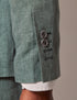 Mens Linen Suit For Beach Wedding - Summer Suit in Sea Green