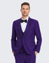 Purple Prom Suit - Purple Prom Outfit -Vested Purple Prom Tuxedo