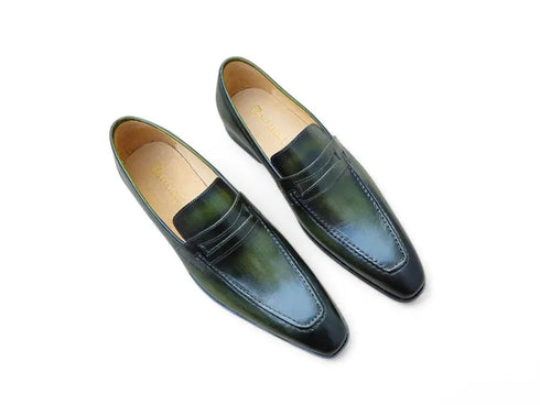 Signature Leather Penny Loafer Slip-on Carrucci