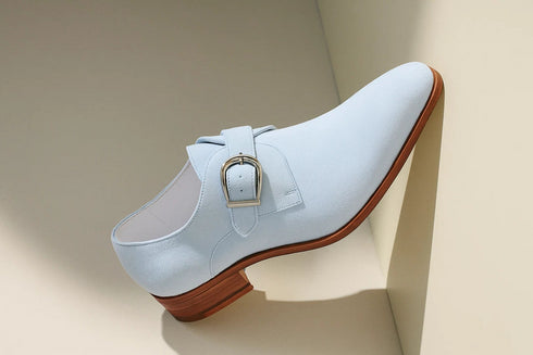Signature Buckle Monk Strap Shoe