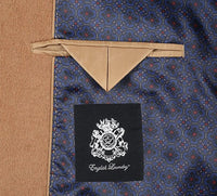 Camel Fall/Winter Essential Slim Fit Overcoat Wool Blend