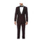 Slim Fit One Button Shawl Collar Blazer Sport Coat Black