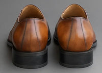Carrucci Slip-on Loafer with medallion