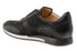 Maxim Calfskin/Suede Sneaker Black By Mezlan Made In Spain Brand