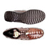 Belvedere Vasco Men's Brown Genuine Hornback Crocodile & Soft Calf Sneakers