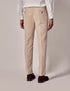 Mens Linen Suit For Beach Wedding - Summer Slim Suit in Stone