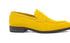 Suede Penny Loafer contrast stitching
