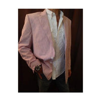 Summer Light Wright Sport Coat Pink ~ Sear Sucker Blazer