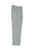 Tiglio Luxe Light Gray Birdseye Wide Leg, Pure Wool Dress Pants 2576 TIG1018