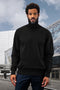 Men's Designer Wool & Cashmere Dress Sweater in Black