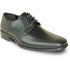 Bravo Mens Classic Square Pointy Toe Dress Shoe in Black