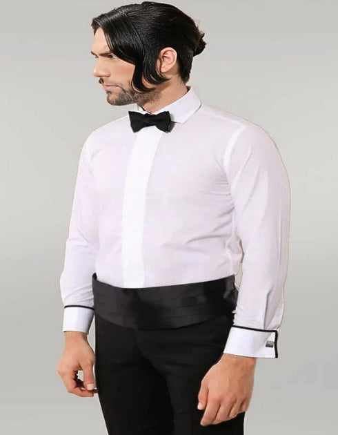 White Tuxedo Shirt