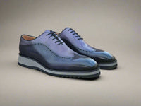 Carrucci Two Tone Oxford With Lightweight Sole