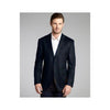 Two Button Charcoal Wool & Cashmere Blend Blazer