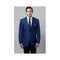 Two Button Dark Blue Wool Slim Fit Sport Coat Blazer