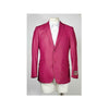Two Button Slim Fit Plum Single Breasted Blazer