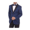 Two Button Slim Fit Shawl Lapel Navy Blue Sportcoat