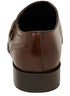 Two Tone Burnished Double Monk Strap