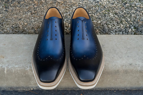 Two Tone Oxford With Lightweight Sole