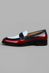Two Tone Patent Leather Penny Loafer