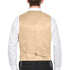 Vanderbilt Collection- Classic Dress Vest 5 Buttons Regular Fit In Beige