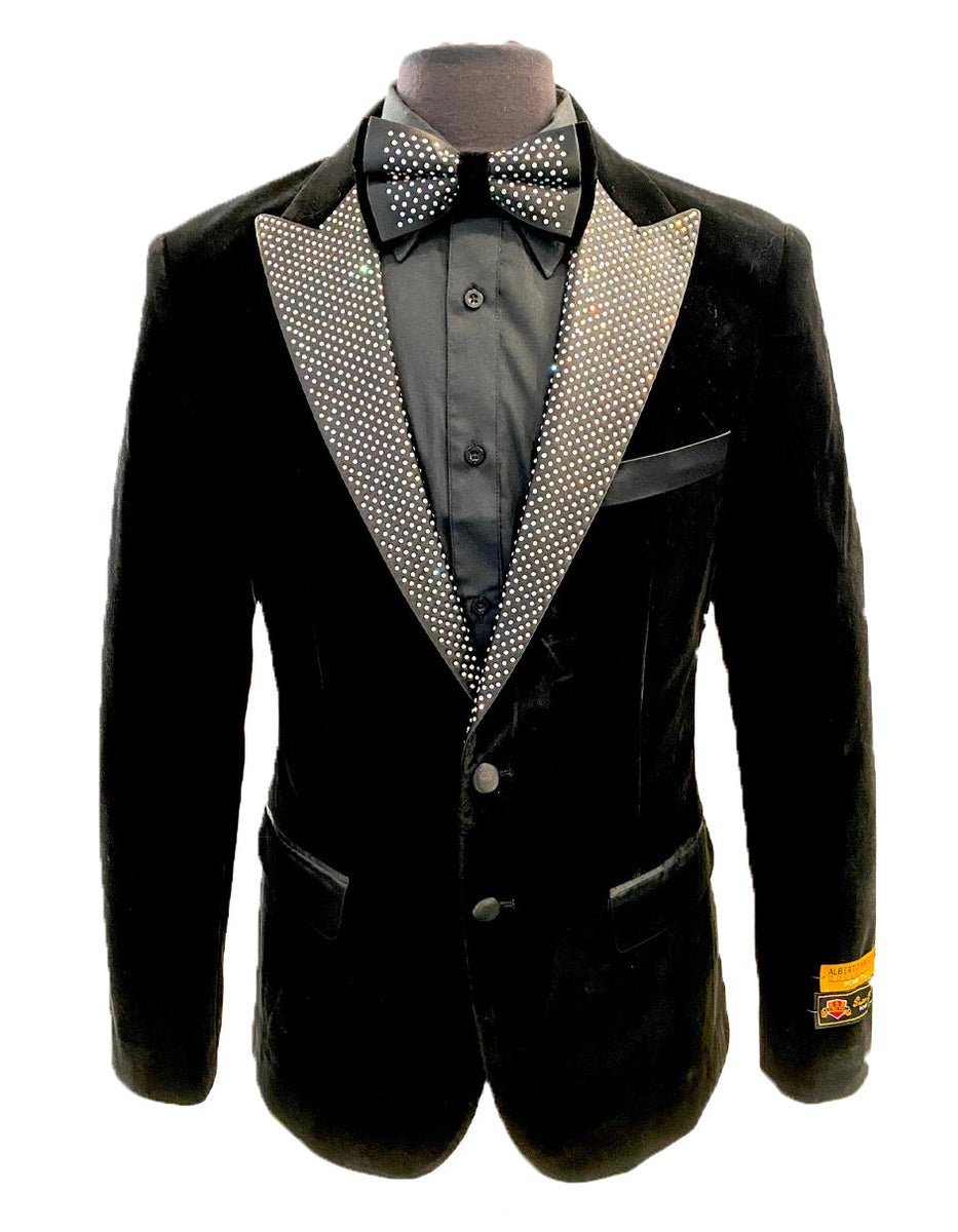 Cream Velvet Dinner Jacket - Off White Ivory Mens Tuxedo Jacket + Free Matching Bowtie