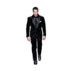 Velvet Jacket Suit Black Lapel Blazer Sport Coat