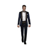 Velvet Jacket Suit Black Lapel Tuxedo Blazer Sport Coat