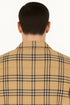 Beige Plaid Casual Shirt for Men – Everyday Comfort