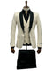 Ivory Tuxedo - Cream Wedding Suit - Off White Groom Suit