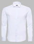 White Plain Stand Collar Formal Tuxedo Shirt