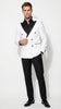 White Double Breasted Blazer Tuxedo Dinner Jacket