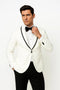 White and Black Dinner Jacket