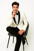 White and Black Dinner Jacket