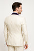 White and Purple tuxedo - Mens Wedding Suit