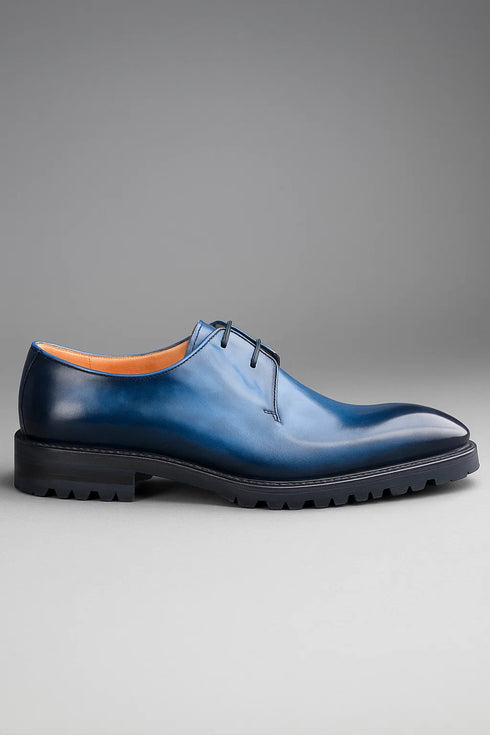 Whole Cut Derby With Lug Sole