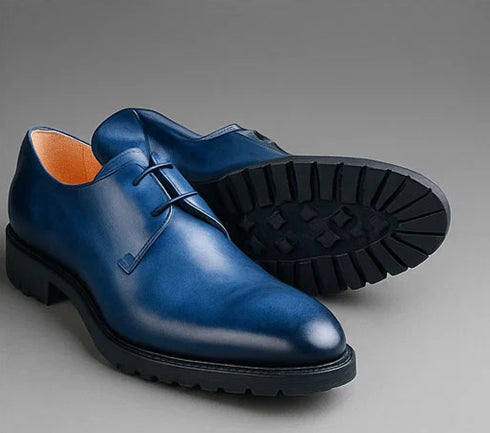 Whole Cut Derby With Lug Sole