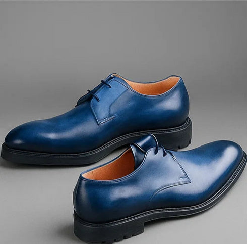 Whole Cut Derby With Lug Sole