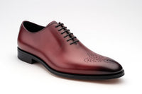Carrucci Whole Cut Oxford with Medallions