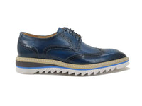 Carrucci Wing-tip Blucher style Oxford with ligtweight sole