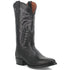 Dan Post Men’s Winston Black Exotic Lizard Leather 13” Round Toe Cowboy Boot