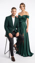 Neil Allyn Career Basics Men’s Hunter Green Blazer, Classic 2 Button Formal Sport Coat for Weddings, Church and Business Events