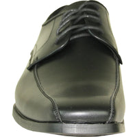 Bravo Mens Classic Square Pointy Toe Dress Shoe in Black