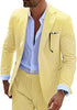 Men's 2pc Summer Seersucker Modern Fit  Navy Suit