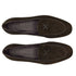Zelli Sueded Goatskin Loafer with Crocodile Vamp in Nicotine