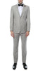 Mens ZNL22S 2pc 2 Button Slim Fit LT Grey Zonettie Suit